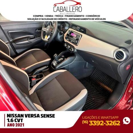 NISSAN Versa Sedan 1.6 16V 4P FLEX SENSE XTRONIC AUTOMÁTICO CVT, Foto 10