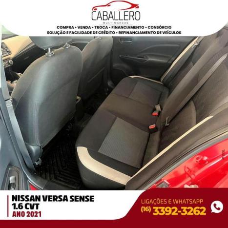 NISSAN Versa Sedan 1.6 16V 4P FLEX SENSE XTRONIC AUTOMÁTICO CVT, Foto 11