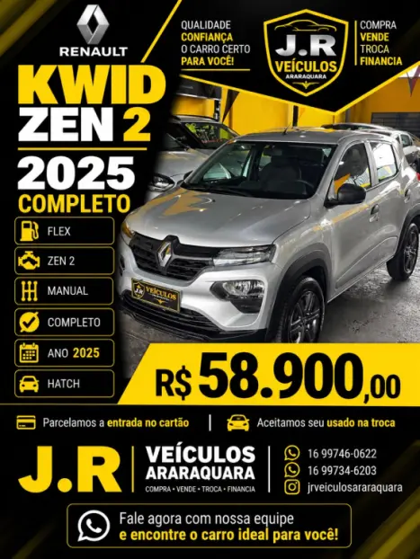 RENAULT Kwid 1.0 12V 4P SCE FLEX ZEN 2, Foto 2