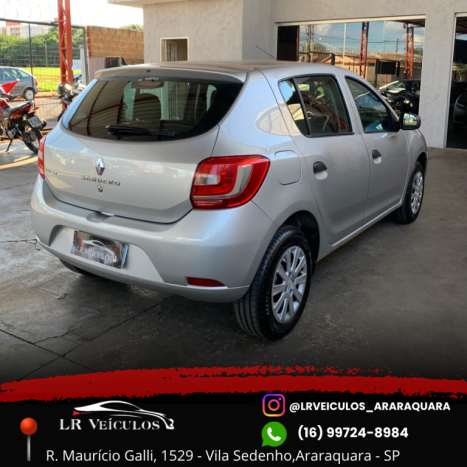 RENAULT Sandero 1.0 16V 4P FLEX AUTHENTIQUE, Foto 4