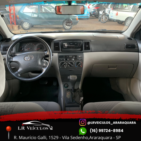 TOYOTA Corolla 1.8 16V 4P XLI AUTOM�TICO, Foto 10