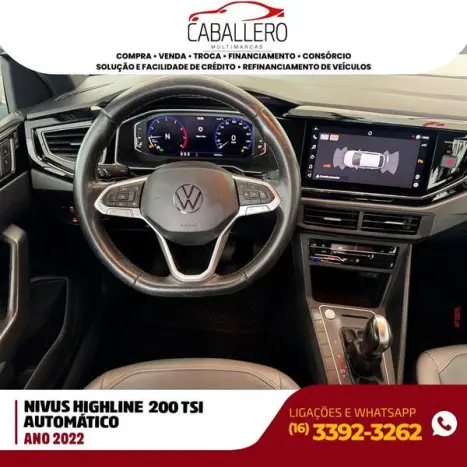 VOLKSWAGEN Nivus 1.0 4P FLEX 200 TSI HIGHLINE TURBO AUTOMÁTICO, Foto 10