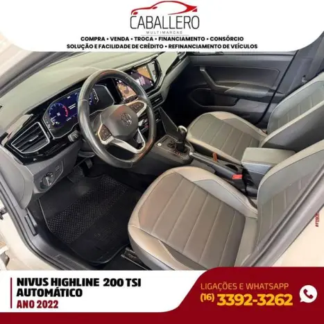 VOLKSWAGEN Nivus 1.0 4P FLEX 200 TSI HIGHLINE TURBO AUTOMÁTICO, Foto 11