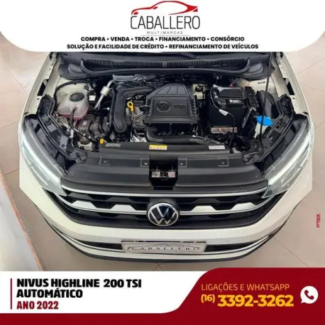 VOLKSWAGEN Nivus 1.0 4P FLEX 200 TSI HIGHLINE TURBO AUTOMÁTICO, Foto 15