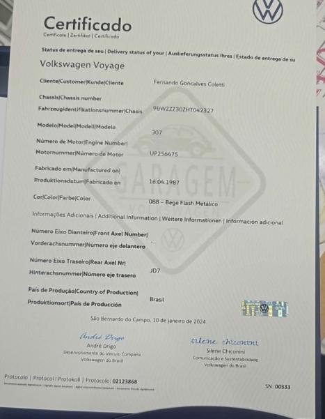 VOLKSWAGEN Voyage 1.6 GL, Foto 13