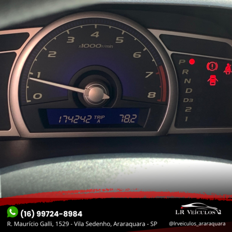 HONDA Civic 1.8 16V 4P FLEX LXS AUTOMTICO, Foto 4