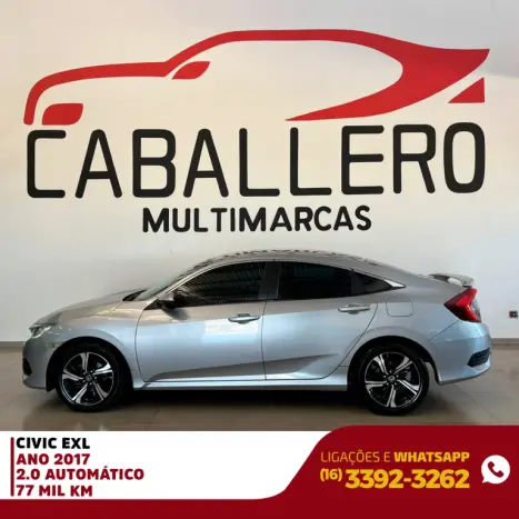 HONDA Civic 2.0 16V 4P EXL FLEX  AUTOMTICO CVT, Foto 8