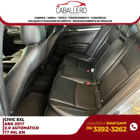 HONDA Civic 2.0 16V 4P EXL FLEX  AUTOMTICO CVT, Foto 10