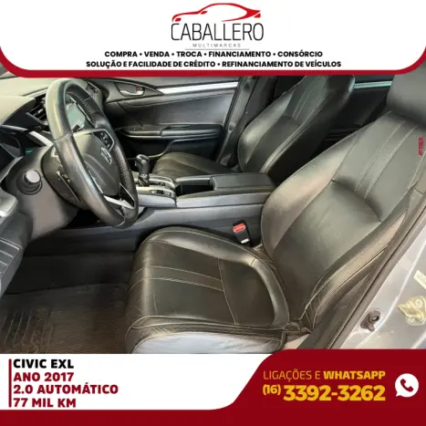 HONDA Civic 2.0 16V 4P EXL FLEX  AUTOMTICO CVT, Foto 11