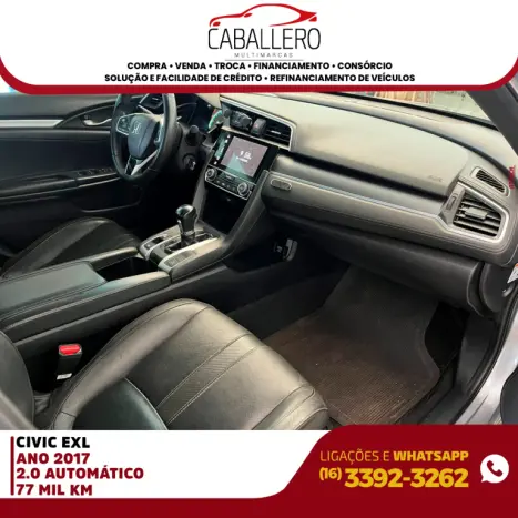 HONDA Civic 2.0 16V 4P EXL FLEX  AUTOMTICO CVT, Foto 12