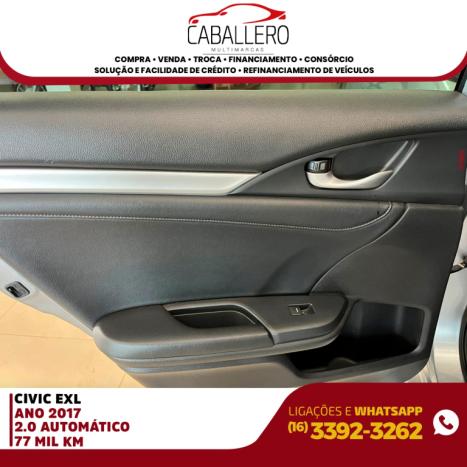 HONDA Civic 2.0 16V 4P EXL FLEX  AUTOMTICO CVT, Foto 16