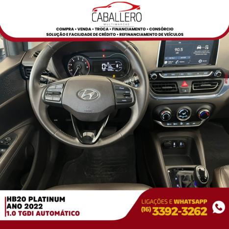 HYUNDAI HB 20 Hatch 1.0 12V 4P FLEX TGDI TURBO DIAMOND PLUS AUTOMTICO, Foto 11