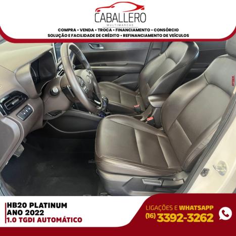 HYUNDAI HB 20 Hatch 1.0 12V 4P FLEX TGDI TURBO DIAMOND PLUS AUTOMTICO, Foto 12