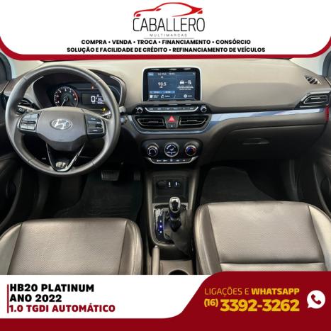 HYUNDAI HB 20 Hatch 1.0 12V 4P FLEX TGDI TURBO DIAMOND PLUS AUTOMTICO, Foto 13