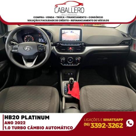 HYUNDAI HB 20 Sedan 1.0 12V 4P FLEX TGDI PLATINUM TURBO AUTOMTICO, Foto 9