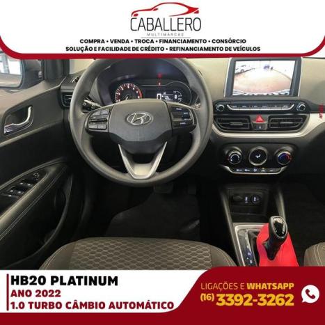 HYUNDAI HB 20 Sedan 1.0 12V 4P FLEX TGDI PLATINUM TURBO AUTOMTICO, Foto 10