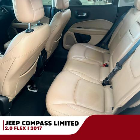 JEEP Compass 2.0 16V 4P LIMITED FLEX AUTOMTICO, Foto 13