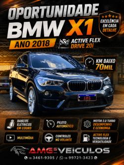 BMW X1 2.0 16V 4P SDRIVE 20I ACTIVEFLEX TURBO AUTOM�TICO