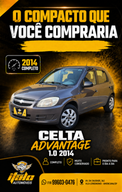 CHEVROLET Celta 1.0 4P FLEX ADVANTAGE