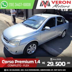 CHEVROLET Corsa Sedan 1.4 4P PREMIUM FLEX