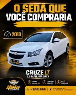 CHEVROLET Cruze Sedan 1.8 16V 4P LT ECOTEC FLEX