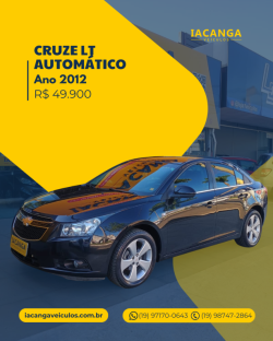 CHEVROLET Cruze Sedan 1.8 16V 4P LT ECOTEC FLEX AUTOM�TICO