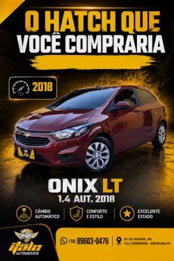 CHEVROLET Onix Hatch 1.4 4P FLEX LT AUTOM�TICO