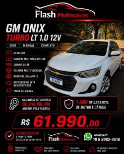 CHEVROLET Onix Hatch 1.0 12V 4P FLEX LT TURBO