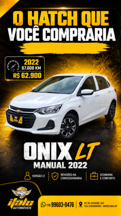 CHEVROLET Onix Hatch 1.0 12V 4P FLEX LT