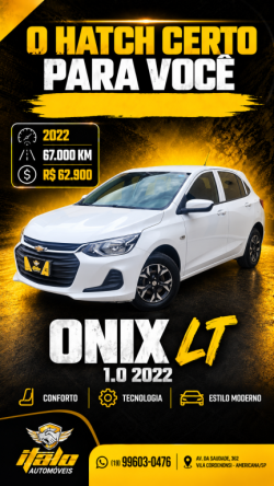 CHEVROLET Onix Hatch 1.0 12V 4P FLEX LT