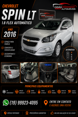 CHEVROLET Spin 1.8 4P FLEX LT AUTOM�TICO