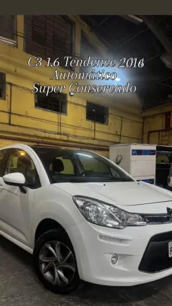 CITROEN C3 1.6 4P TENDANCE FLEX AUTOMTICO