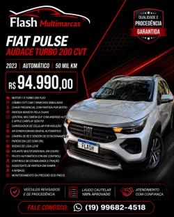 FIAT Pulse 1.0 12V 4P FLEX 200 AUDACE TURBO AUTOM�TICO CVT