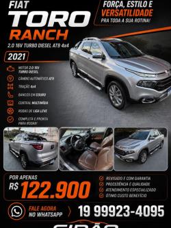 FIAT Toro 2.0 16V 4P 4WD RANCH TURBO DIESEL AUTOM�TICO