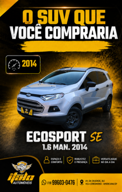 FORD Ecosport 1.6 4P SE FLEX