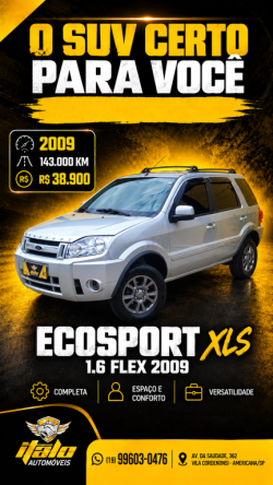 FORD Ecosport 1.6 4P XLS FLEX