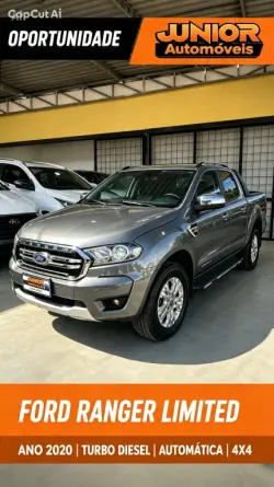 FORD Ranger 3.2 20V CABINE DUPLA 4X4 LIMITED TURBO DIESEL AUTOMÁTICO
