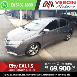 HONDA City Sedan 1.5 16V 4P EXL FLEX AUTOM�TICO