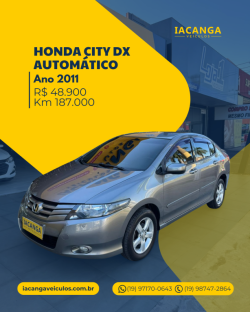 HONDA City Sedan 1.5 16V 4P DX FLEX AUTOM�TICO