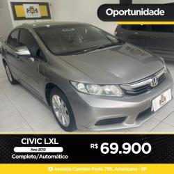 HONDA Civic 1.7 16V 4P LXL AUTOM�TICO