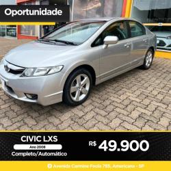 HONDA Civic 1.8 16V 4P FLEX LXS AUTOM�TICO