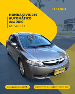 HONDA Civic 1.8 16V 4P FLEX LXS AUTOM�TICO