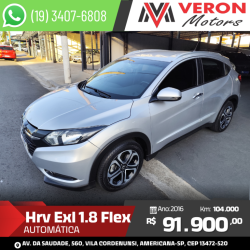 HONDA HR-V 1.5 16V 4P FLEX EXL AUTOM�TICO CVT