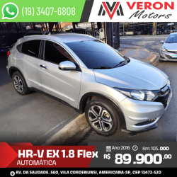 HONDA HR-V 1.8 16V 4P EX FLEX AUTOM�TICO CVT
