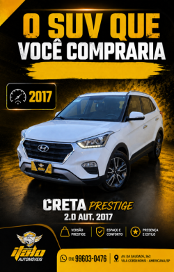 HYUNDAI Creta 2.0 16V 4P FLEX PRESTIGE AUTOM�TICO