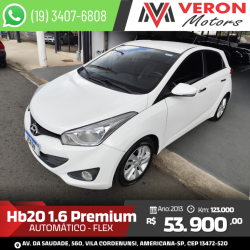 HYUNDAI HB 20 Hatch 1.6 16V 4P PREMIUM FLEX AUTOM�TICO