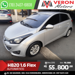 HYUNDAI HB 20 Hatch 1.6 16V 4P FLEX COMFORT PLUS AUTOM�TICO