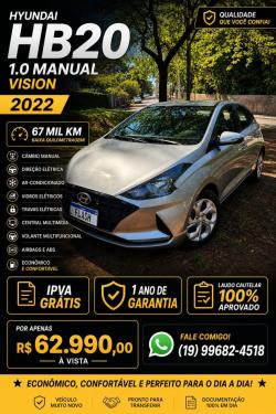 HYUNDAI HB 20 Hatch 1.0 12V 4P FLEX VISION