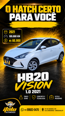 HYUNDAI HB 20 Hatch 1.0 12V 4P FLEX VISION
