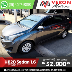 HYUNDAI HB 20 Sedan 1.6 16V 4P FLEX COMFORT PLUS